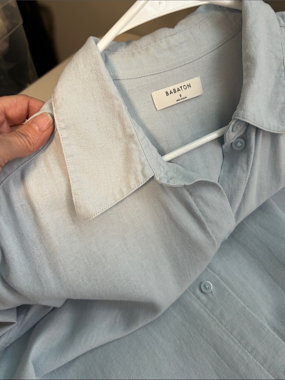 ARITZIA Babaton Linen Blend Shirt Midi Dress - Picture 10 of 12